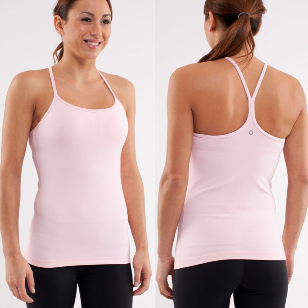 pink lululemon tank
